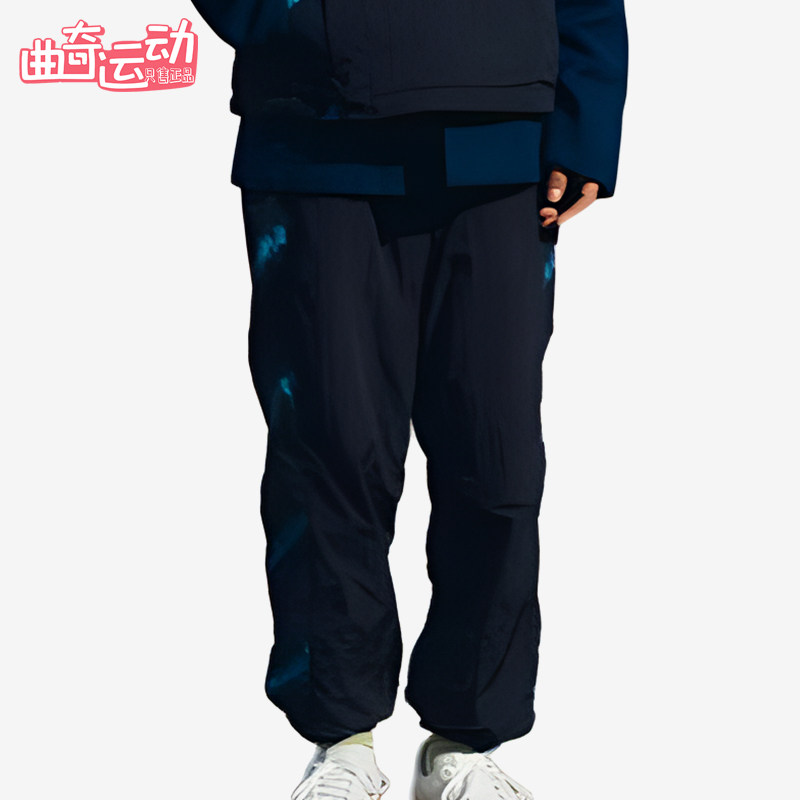 Puma/彪马正品男女蓝色长裤蓝染松紧腰休闲经典休闲裤623673-16