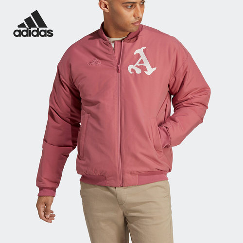 Adidas/阿迪达斯正品兔年男子休闲阿森纳足球文化棉服 HT4456