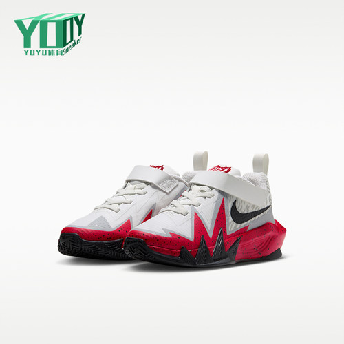Nike/耐克正品新款小童低帮透气支撑时尚篮球鞋IZ1704-100