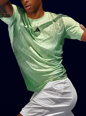 Adidas/阿迪达斯正品夏季男士宽松透气休闲运动短袖T恤IL7384