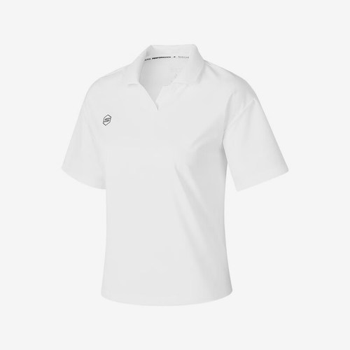 Skechers/斯凯奇正品2024夏季新款女士简约翻领休闲POLO衫