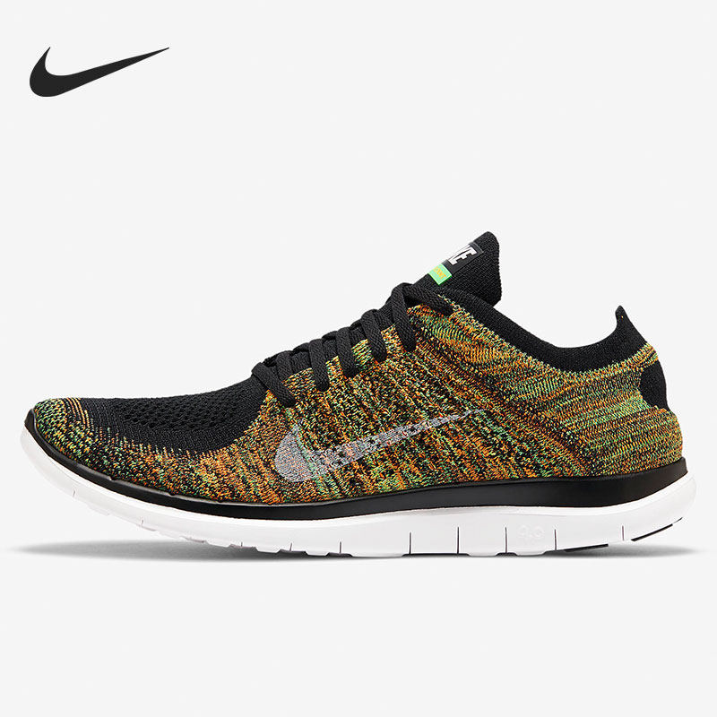 Nike/耐克正品FREE 4.0 FLYKNIT 赤足男女跑步鞋 631053-006