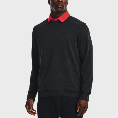 UA/安德玛正品Storm SweaterFleece Crew男士加绒卫衣1373675-001