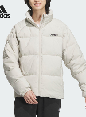Adidas/阿迪达斯正品WUJI DOWN JACKET男士拉链保暖羽绒服JL9583