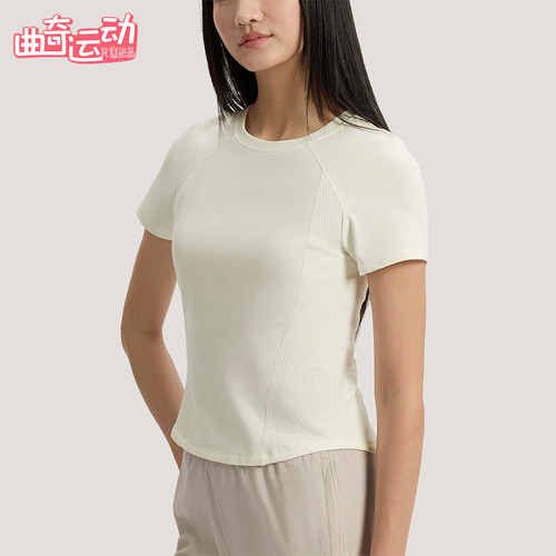Adidas/阿迪达斯正品2026女士运动休闲经典简约修身透气T恤KH2648