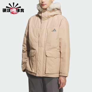 Adidas/阿迪达斯正品V PARKA DOWN男女运动梭织保暖羽绒服KQ5510
