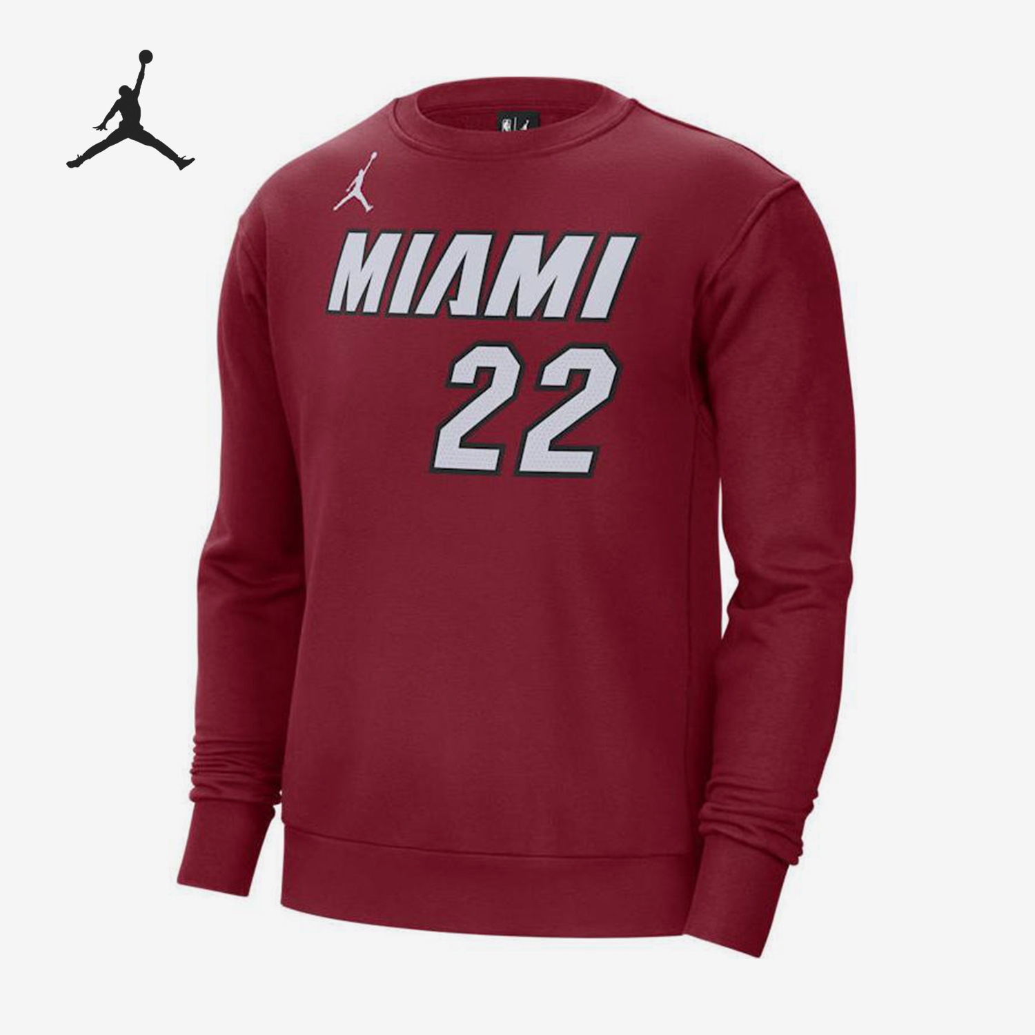 Nike/耐克正品JORDAN男士圆领运动针织套头卫衣DN9823-608