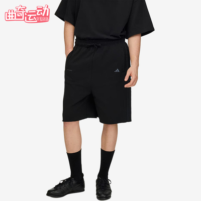 Adidas/阿迪达斯正品EntireStudios宽松经典透气男黑色短裤KG5172