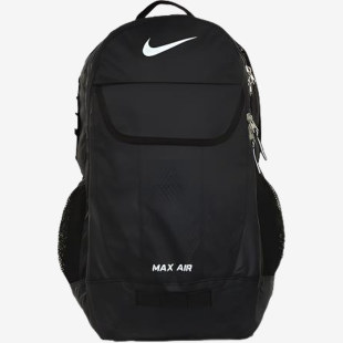 Nike耐克男女运动气垫背带双根拉链软双肩背包BA4899-001