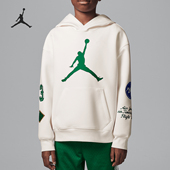 Nike 133 II0289 耐克正品 JORDAN大童运动针织连帽卫衣套头衫