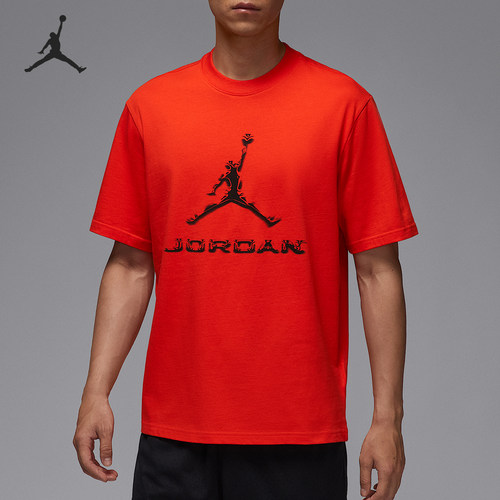 Nike/耐克正品JORDAN男士运动休闲印花透气短袖HQ9092-891
