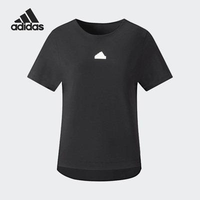 阿迪达斯女子运动短袖