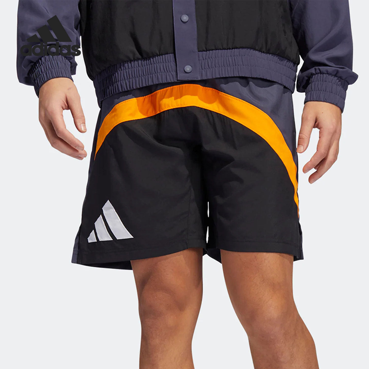 Adidas/阿迪达斯官方正品夏季新款男子篮球运动休闲短裤HE2899