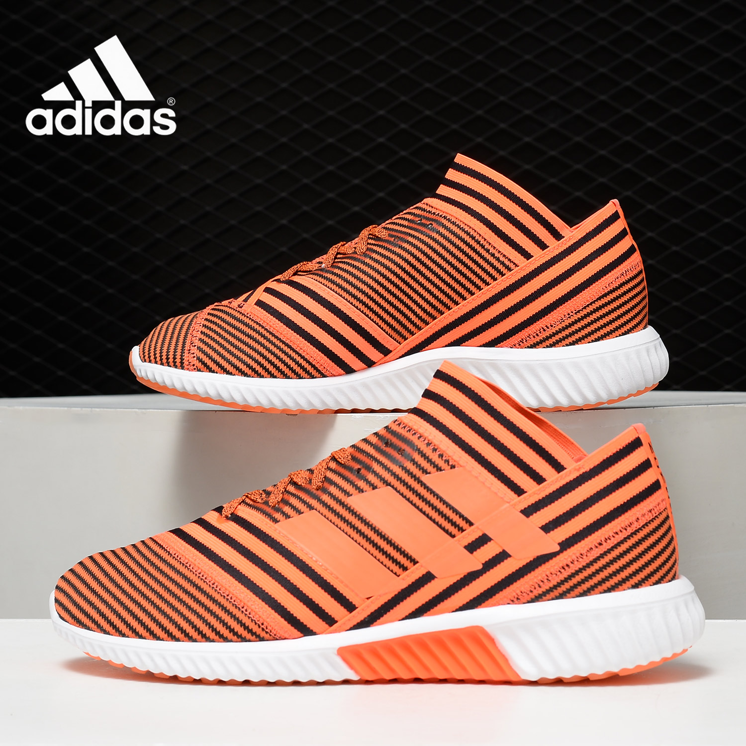 Adidas/阿迪达斯正品男子NEMEZIZ TANGO 17.1TR平底足球鞋BY2464