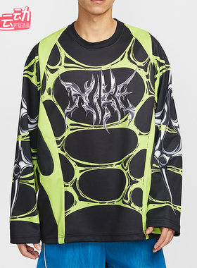 Nike/耐克正品Project F.R.O.G男士印花圆领宽松球衣IF1295-010