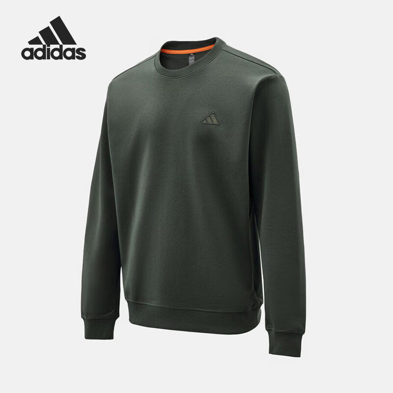 Adidas/阿迪达斯正品2026男士休闲舒适圆领卫衣套头衫KR2506
