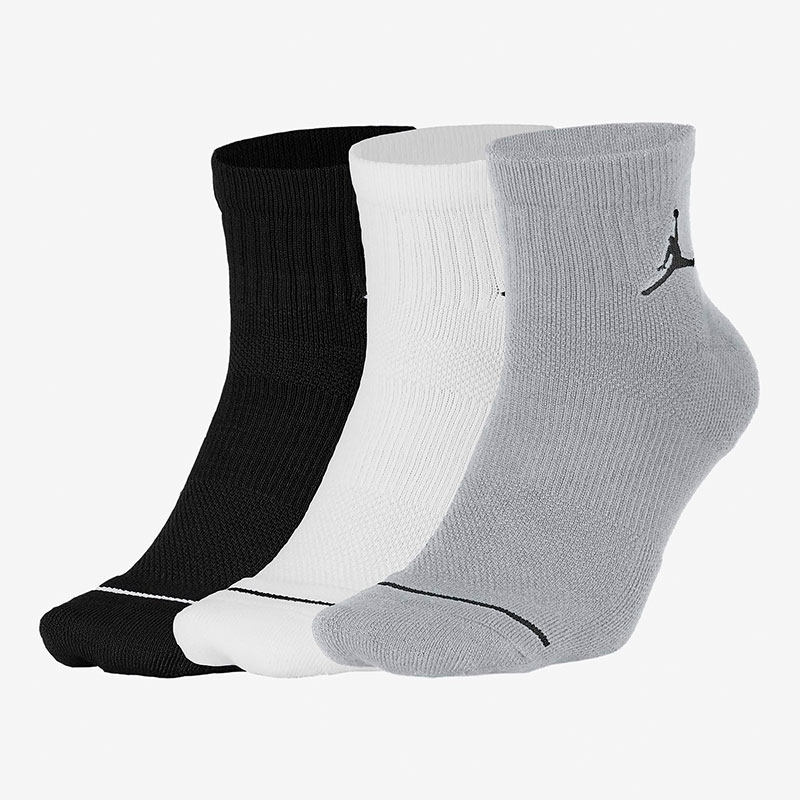 Nike/耐克正品Jordan 男女中筒袜运动毛巾底跑步运动袜子 SX5544