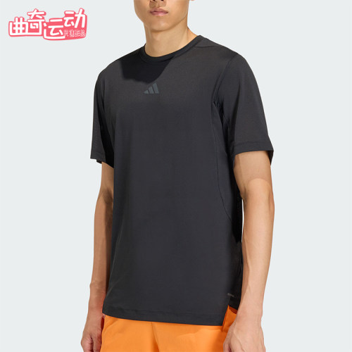 Adidas/阿迪达斯正品2026年男士轻便经典运动短袖T恤健身服KE9932