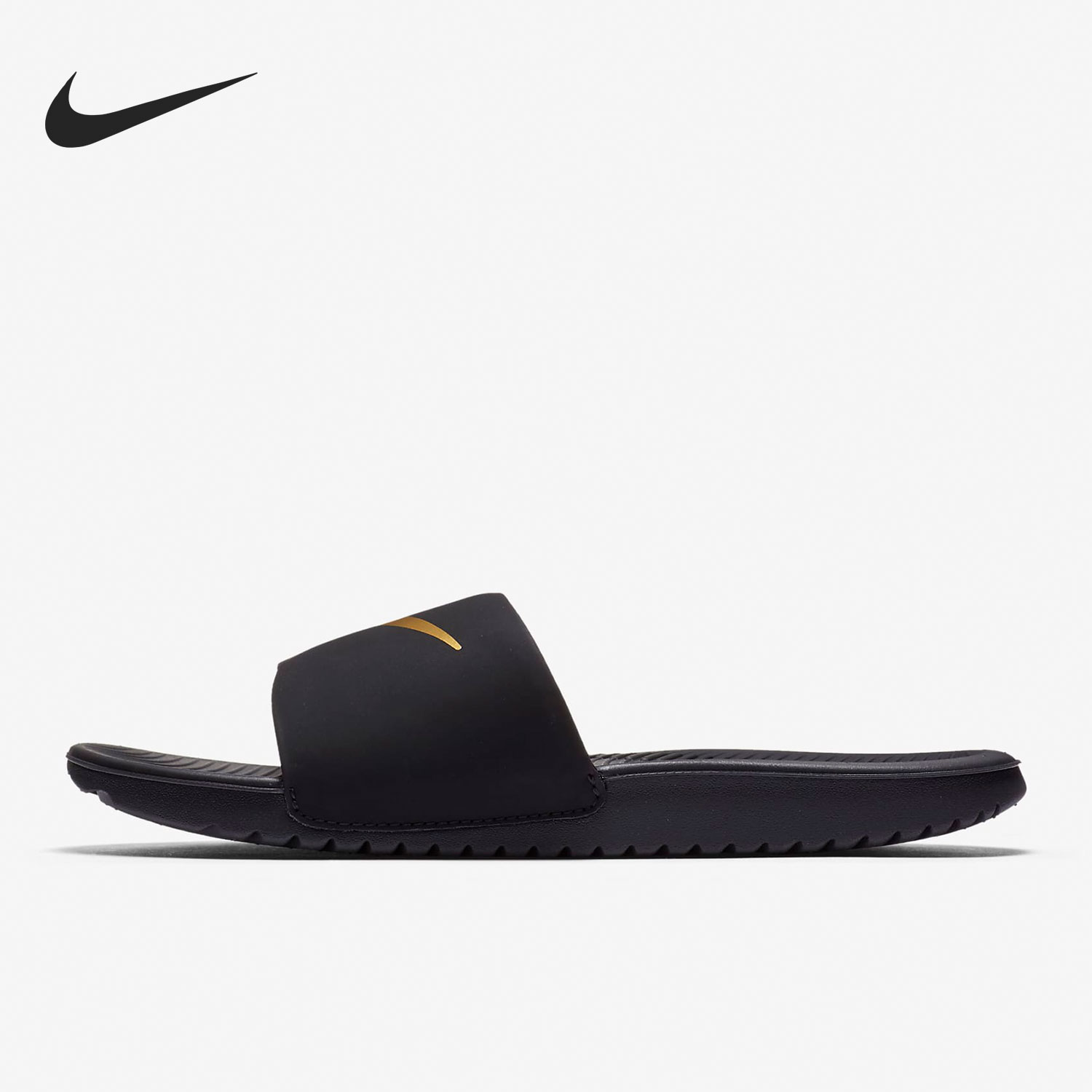 Nike/耐克正品 KAWA SLIDE (GS)女子大童运动拖鞋 819352-003