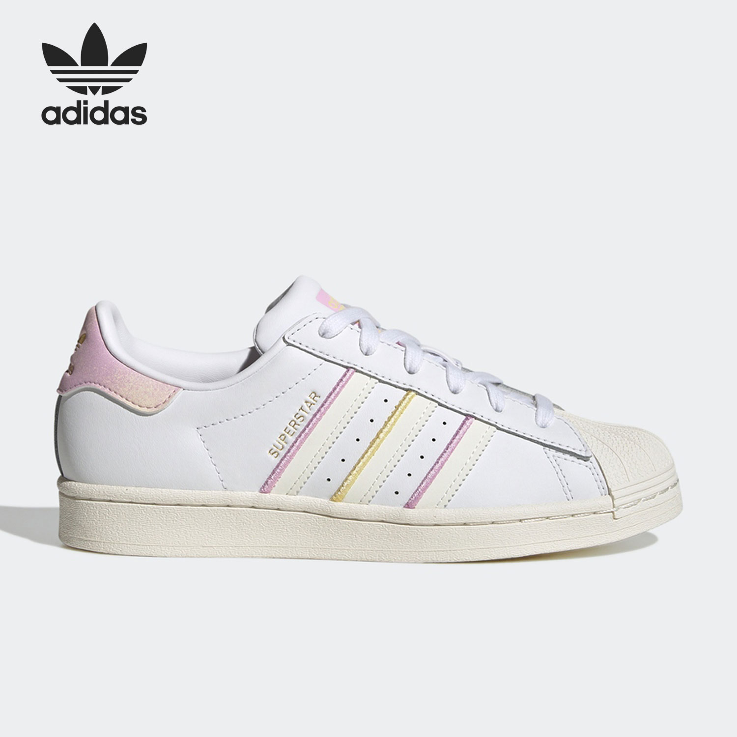 阿迪达斯男女休闲低帮板鞋