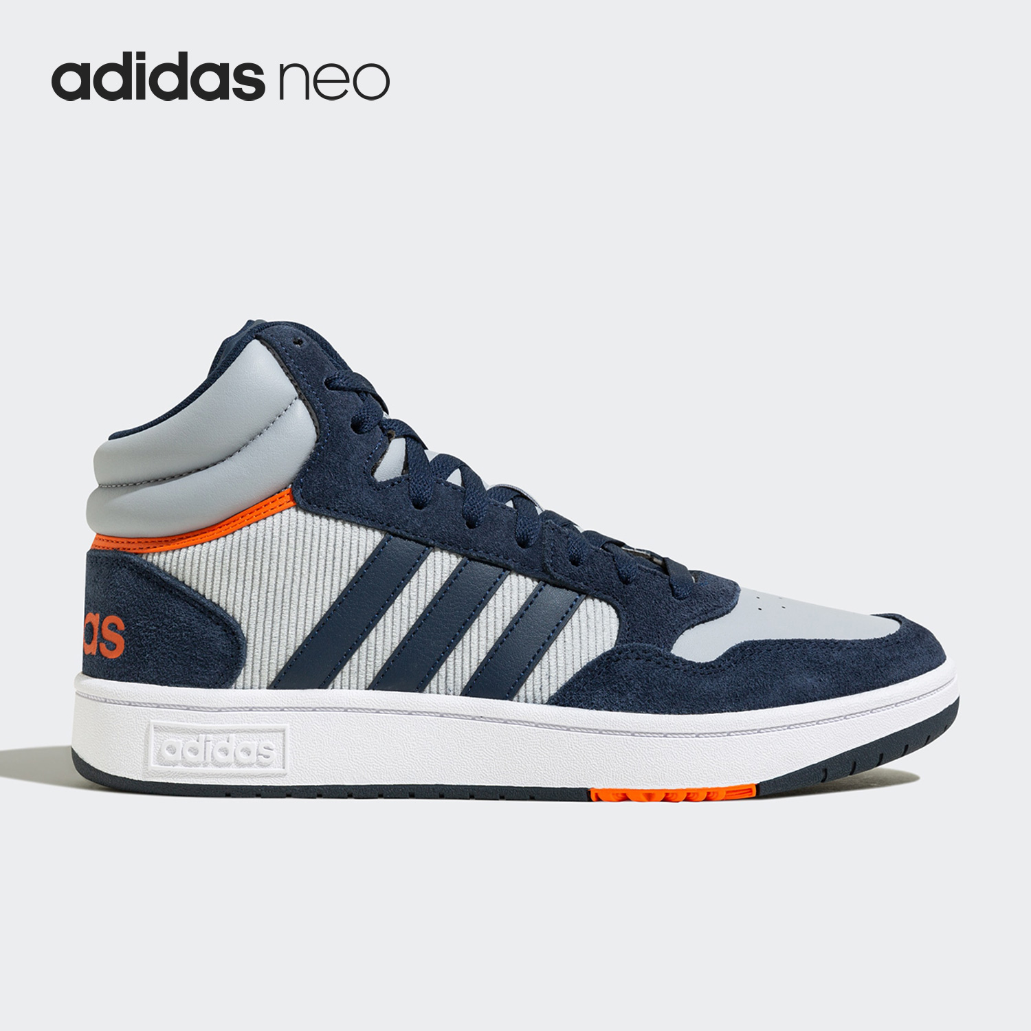 Adidas/阿迪达斯正品HOOPS 3.0男女高帮轻便运动休闲鞋HP6902