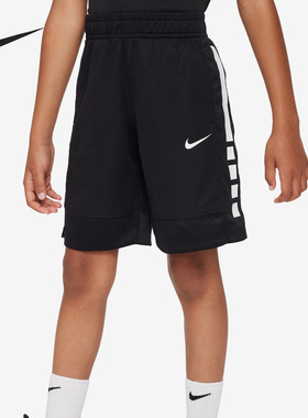 Nike/耐克正品夏季新款小童松紧腰透气运动短裤FV2654-010