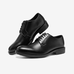 Skechers/斯凯奇新款男子简约商务正装耐磨休闲皮鞋