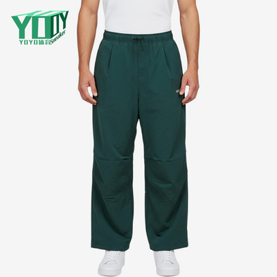 Adidas/阿迪达斯正品三叶草新款男深绿宽松经典轻盈休闲裤KR2610