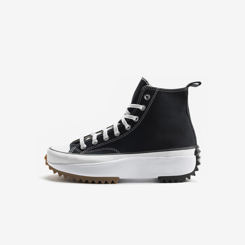 Converse匡威 1970S Run Star Hike增高厚底高帮帆布鞋 166800C