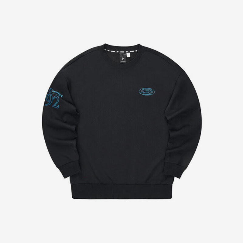 斯凯奇男女宽松休闲卫衣