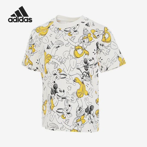 Adidas/阿迪达斯正品 LK DY MM T 儿童运动休闲短袖T恤IT8778