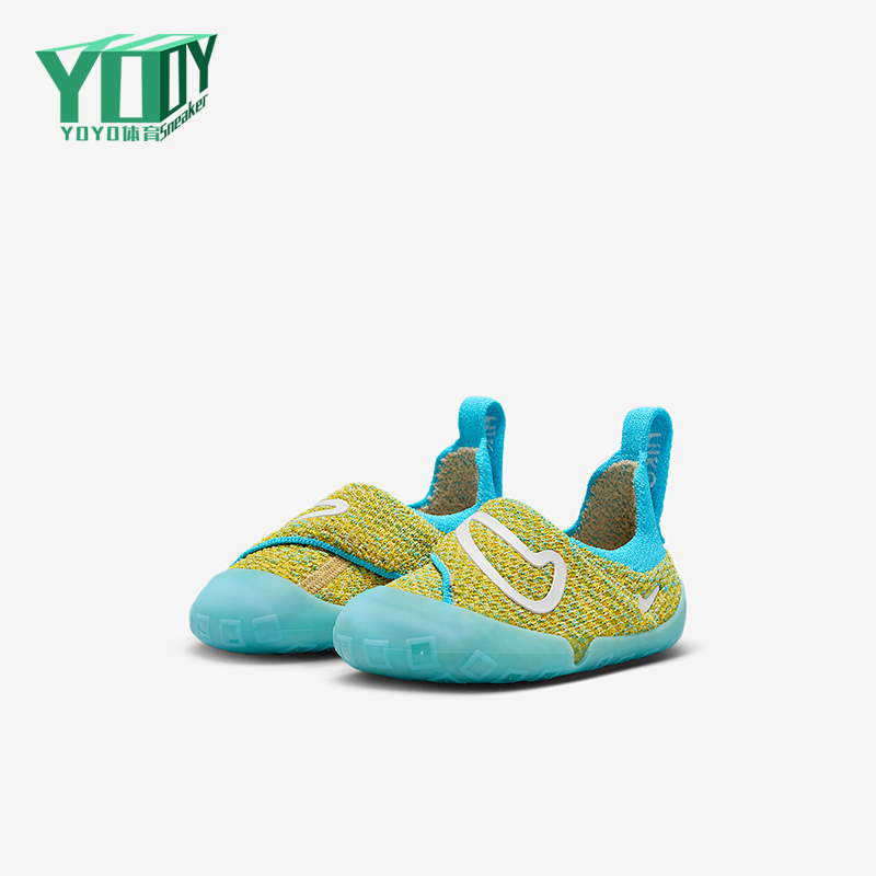 Nike/耐克正品Swoosh 1婴童休闲易穿脱低帮耐磨运动鞋FB3244-700