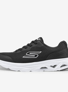 Skechers斯凯奇正品MEN'S GO男款耐磨透气回弹跑步鞋221041-BKW