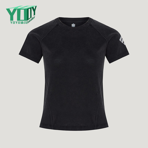 Adidas/阿迪达斯正品女士时尚经典套头圆领休闲短袖T恤KY7861