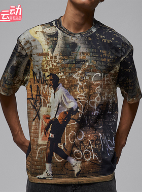 Nike/耐克正品Air Jordan 85男士透气复古潮流短袖T恤HQ9007-045