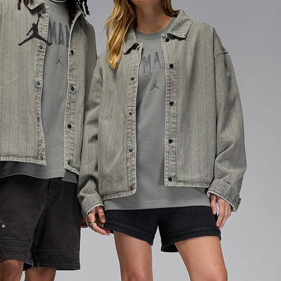 耐克男女同款翻领时尚休闲夹克