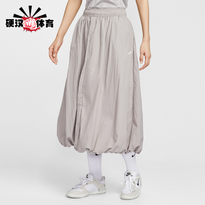 Nike/耐克正品Sportswear女士运动高腰休闲泡泡半身裙IM7451-009