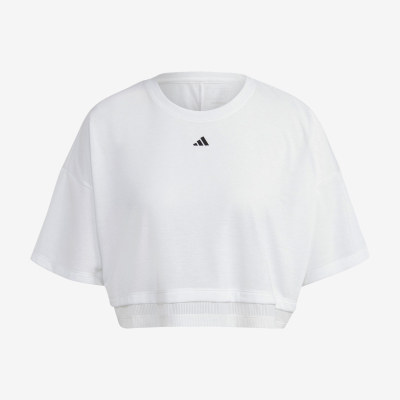 Adidas阿迪达斯正品Training Dance女子透气圆领短袖T恤HS2338