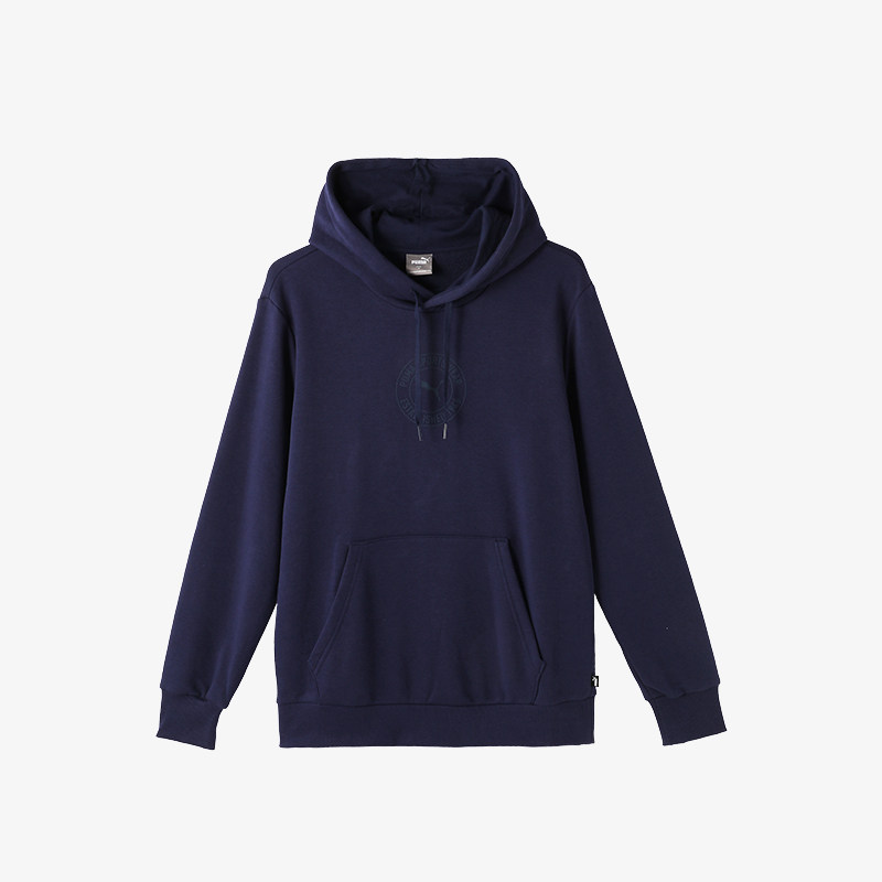 Puma/彪马正品透气秋季新款男士连帽运动休闲口袋宽松时尚卫衣