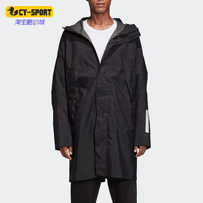 阿迪达斯男子长款夹克外套