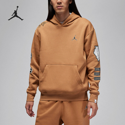 Nike/耐克正品JORDAN龙年款男士运动加绒连帽卫衣FN4617-231