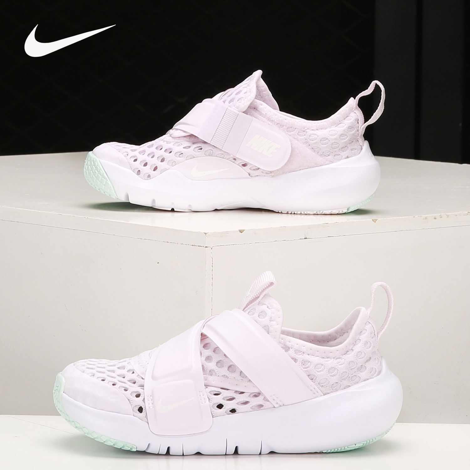 耐克婴童魔术贴运动鞋