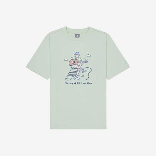 New Balance/NB正品夏季新款男女同款潮流百搭短袖T恤NEE26021-MT
