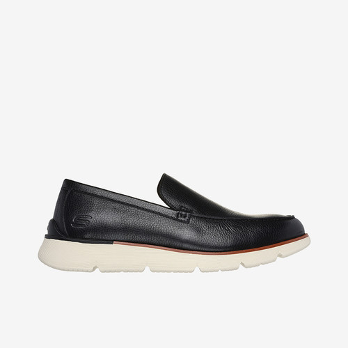 斯凯奇男士舒适透气一脚蹬商务鞋