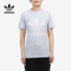 T恤 Adidas 女子运动休闲短袖 三叶草春季 GN2975 阿迪达斯正品