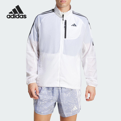 Adidas/阿迪达斯正品新款男士经典透气轻盈夹克外套JD7760