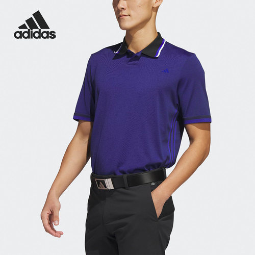 Adidas/阿迪达斯正品PRIMEKNIT男子高尔夫运动POLO衫HS7589