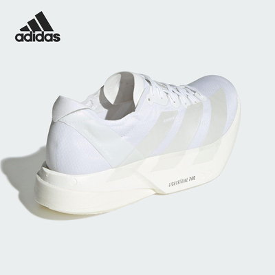 Adidas/阿迪达斯正品ADIZERO女士厚底马拉松缓震跑步鞋JR6355