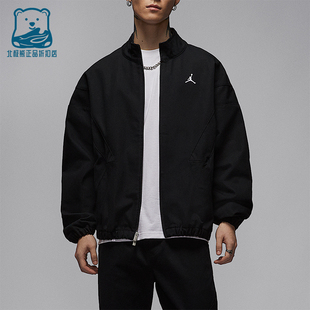 Nike/耐克正品JORDAN男士休闲立领刺绣复古运动外套IF1823-010