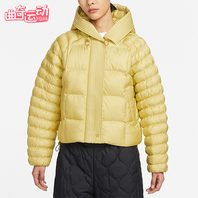 Nike/耐克正品2025冬季款女士休闲连帽保暖运动棉服FB8730-720